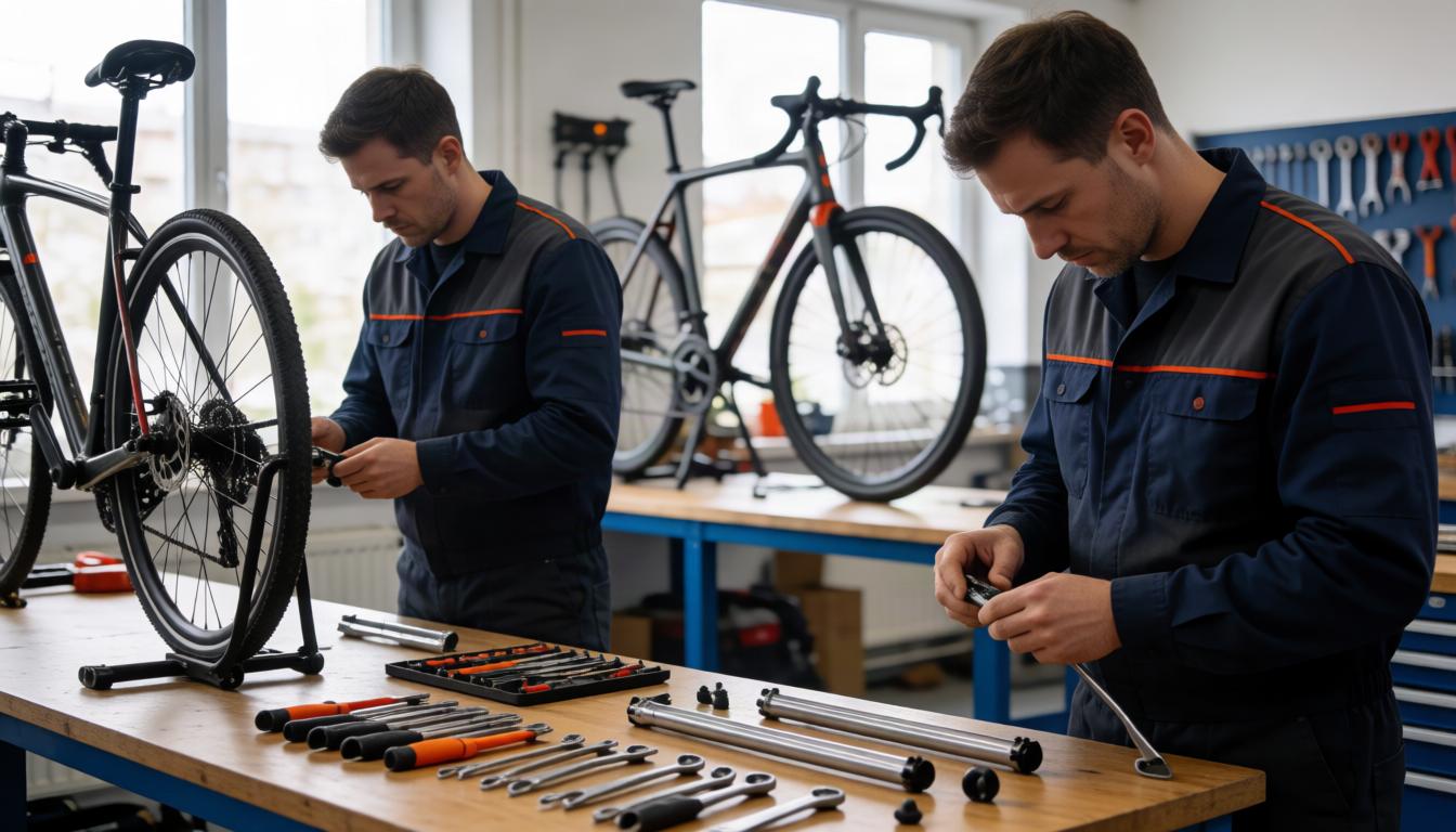 Leisure bike servicing